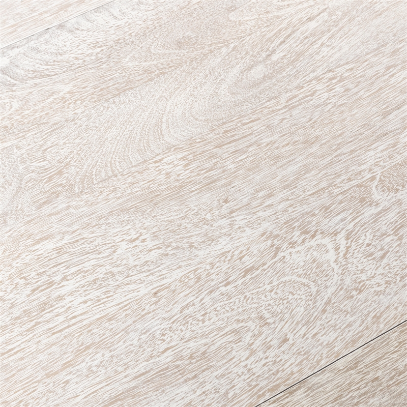 Pemberly Row Transitional Mango Wood Sideboard Buffet in White Wash