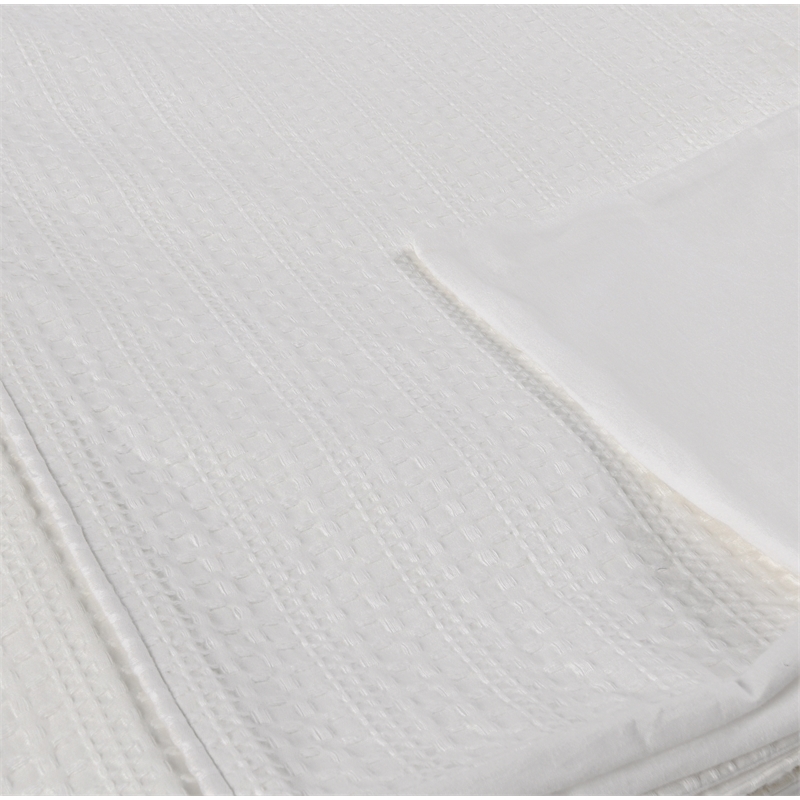 Pemberly Row Contemporary 3-Piece Cotton Fabric King Duvet Set in Ivory