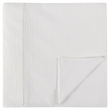Pemberly Row Contemporary 3-Piece Cotton Fabric King Duvet Set in Ivory