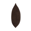 Pemberly Row Transitional Linen Fabric Throw Pillow in Brown