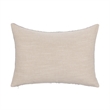 Pemberly Row Transitional Cotton Fabric Throw Pillow in Gray