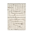 Pemberly Row Transitional 2'x3' Handwoven Wool Blend Accent Rug in Ivory