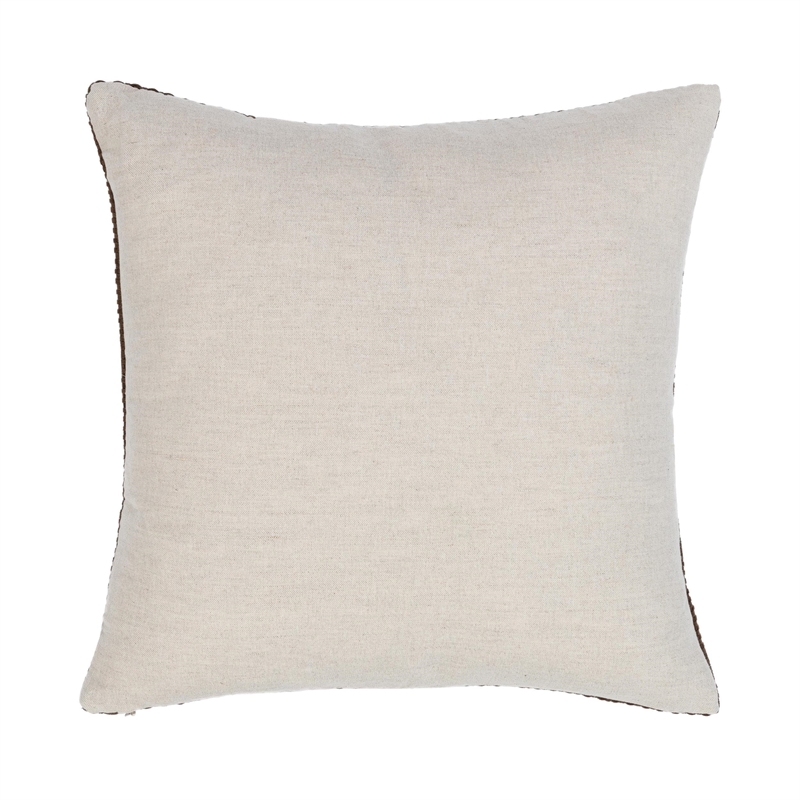 Pemberly Row Transitional 2'x3' Handwoven Wool Blend Accent Rug in Ivory