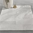 Pemberly Row 5'x8' Recycled Fabric Handwoven Sustainable Ivory Accent Area Rug