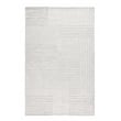 Pemberly Row 5'x8' Recycled Fabric Handwoven Sustainable Ivory Accent Area Rug