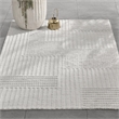 Pemberly Row 9'x12' Recycled Fabric Handwoven Sustainable Ivory Accent Area Rug