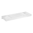Pemberly Row Modern 7-Piece Full Baby Wood Crib Set in White