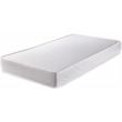 Pemberly Row Set of 2 Contemporary Gray Crib & Changer & Crib Mattress