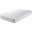 Pemberly Row Set of 2 Contemporary White Crib & Changer & Crib Mattress