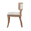 Pemberly Row Set of 3 Round Farmhouse Wood Pedestal Dining Table & Dining Chairs