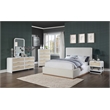 Pemberly Row Set of 5 King Bed and Night Stand and Mirror and Dresser