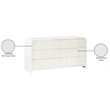 Pemberly Row Set of 5 King Bed and Night Stand and Mirror and Dresser