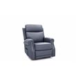 Pemberly Row Leather Power Lift Recliner with Heat in Sorrento Ocean