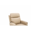 Pemberly Row Leather Power Lift Recliner with Heat in Sorrento Sand