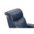 Pemberly Row Top-grain Leather Power Lift Recliner in Marco Navy Blue