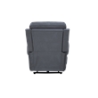 Pemberly Row Fabric Power Lift Recliner with 2 Zone Heat in Cappriccio Slate