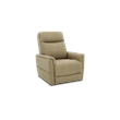 Pemberly Row Fabric Power Lift Recliner with 3 Zone Heat in Jumbo Sand