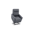 Pemberly Row Fabric Power Lift Recliner with 3 Zone Heat in Jumbo Slate