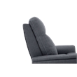 Pemberly Row Fabric Power Lift Recliner with 3 Zone Heat in Jumbo Slate