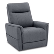Pemberly Row Fabric Power Lift Recliner with 3 Zone Heat in Jumbo Slate