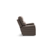 Pemberly Row Leather Power Lift Recliner with 3 Zone Heat in Sorrento Mocha