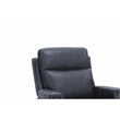 Pemberly Row Leather Power Lift Recliner with Heat in Rainer Ocean