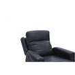 Pemberly Row Leather Power Lift Recliner with Heat in Rainer Ocean