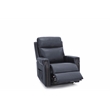 Pemberly Row Leather Power Lift Recliner with Heat in Rainer Ocean