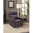 Pemberly Row Leather Power Lift Recliner with Heat in Rainer Walnut