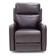 Pemberly Row Leather Power Lift Recliner with Heat in Rainer Walnut