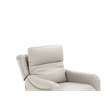 Pemberly Row Leather Power Lift Recliner with Heat in Rainer Dove
