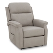 Pemberly Row Fabric Power Lift Recliner with 2 Zone Heat in Cappriccio Dove