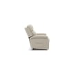Pemberly Row Fabric Power Lift Recliner with 2 Zone Heat in Rainer Dove