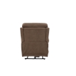 Pemberly Row Fabric Power Lift Recliner with 3 Zone Heat in Stonewash Granite