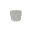 Pemberly Row Polyester Power Swivel Chair with Power Footrest in Maze Dove