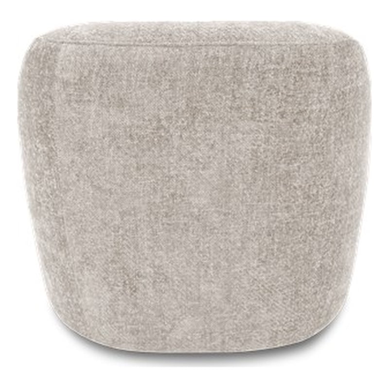 Pemberly Row Polyester Power Swivel Chair with Power Footrest in Maze Tan