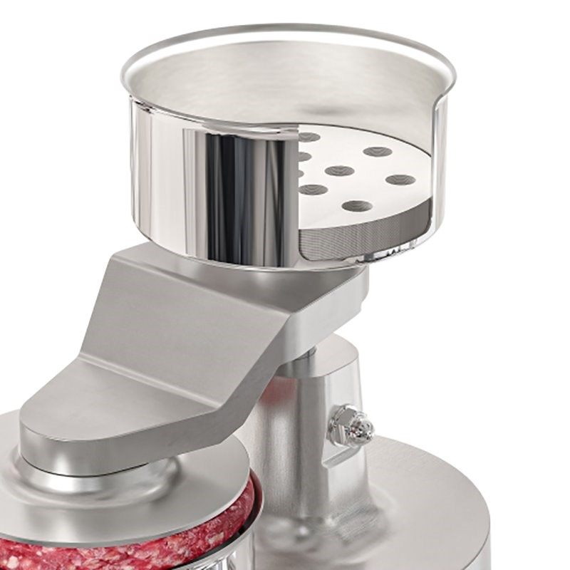 Pemberly Row Stainless Steel Burger Press Patty Maker for 4
