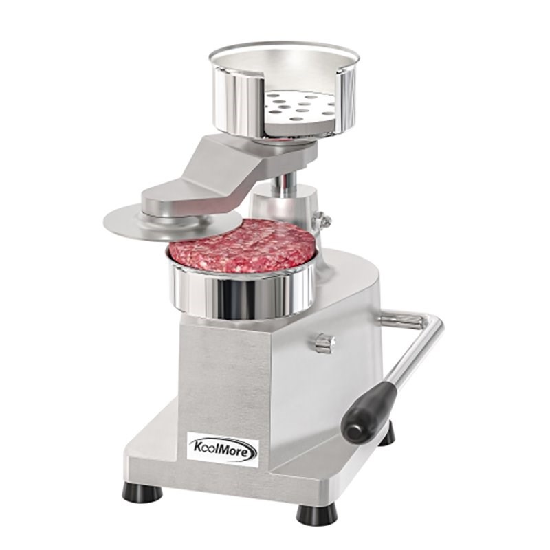 Pemberly Row Stainless Steel Burger Press Patty Maker for 4