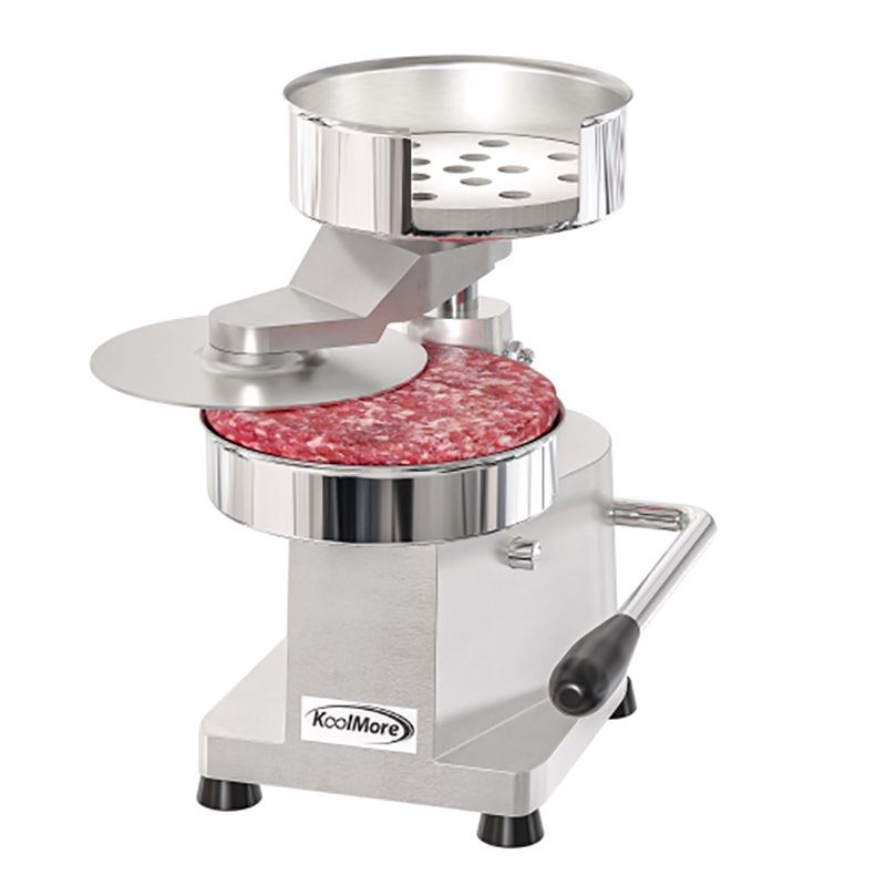 Pemberly Row Stainless Steel Burger Press Patty Maker for 6