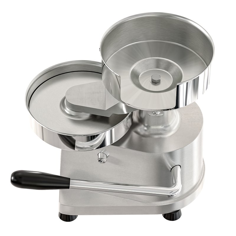 Pemberly Row Stainless Steel Burger Press Patty Maker for 6