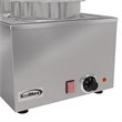 Pemberly Row Bain Marie Countertop Stainless Steel Food Warmer in Silver