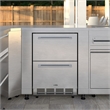 Pemberly Row Outdoor Kitchen Series Modular Kitchen in Stainless Steel