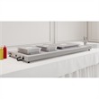 Pemberly Row Stainless Steel 48-inch Commercial Warming Shelf in Silver
