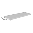 Pemberly Row Stainless Steel 48-inch Commercial Warming Shelf in Silver