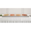 Pemberly Row Stainless Steel 72-inch Commercial Warming Shelf in Silver