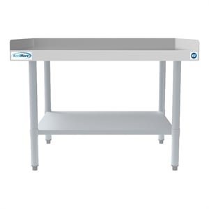 Pemberly Row 30&quotx36&quot 16-Gauge Steel Equipment Stand with Galvanized Undershelf