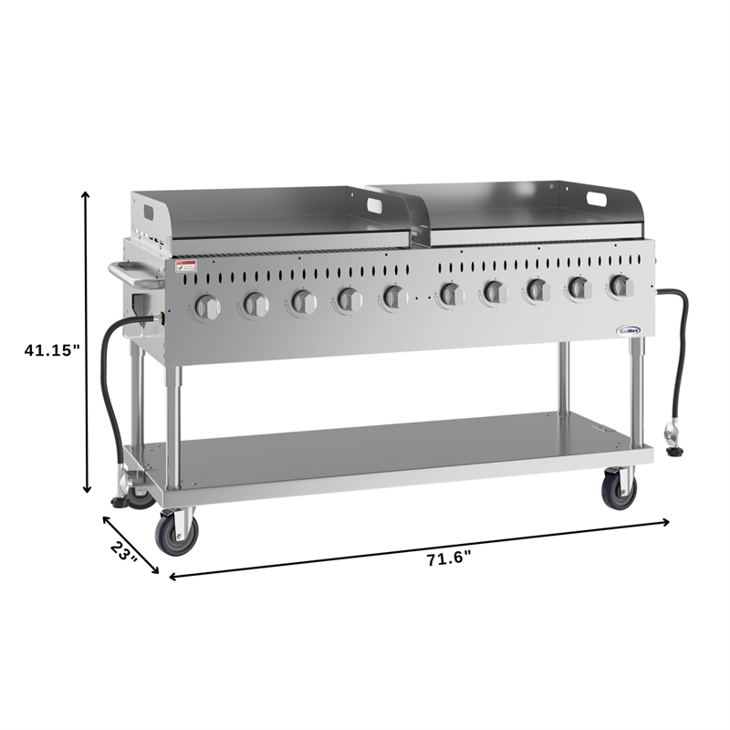 Pemberly Row Steel 72