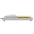 Pemberly Row 24-inch Stainless Steel Commercial Warming Shelf in Silver