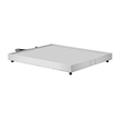 Pemberly Row 24-inch Stainless Steel Commercial Warming Shelf in Silver