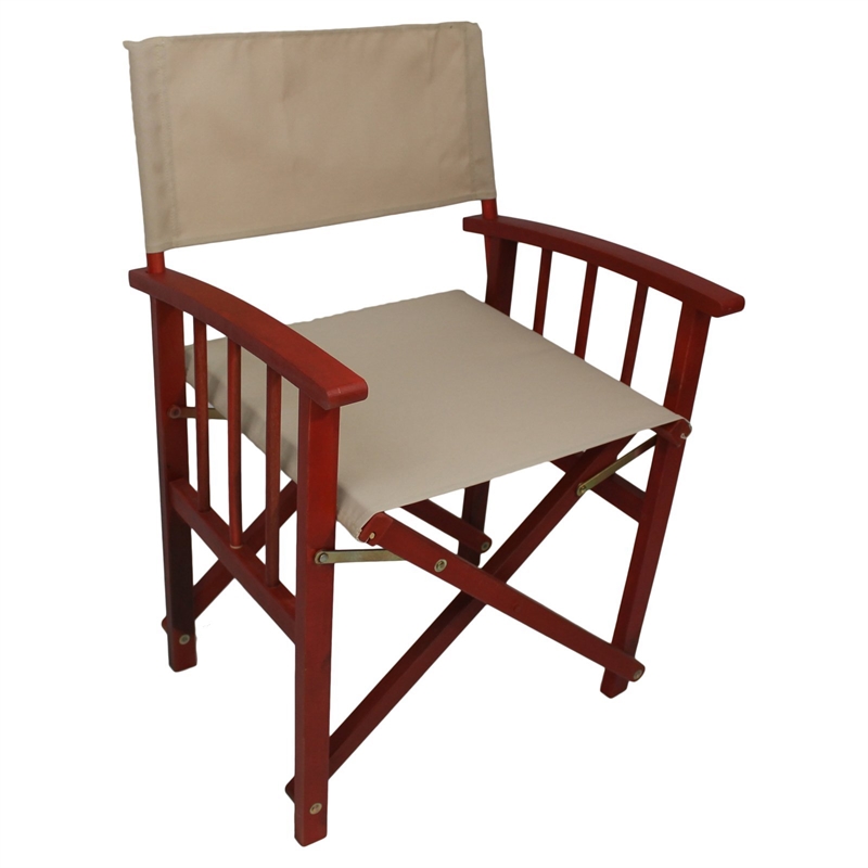 Pemberly Row Contemporary Wood Patio Chairs in Natural (Set of 2 )